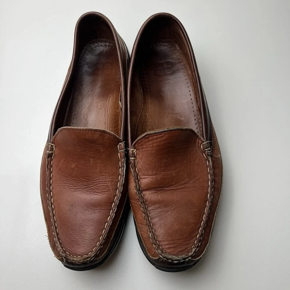 Allen Edmonds Brown Boulder Venetian Driving Moccasins 10.5 E
